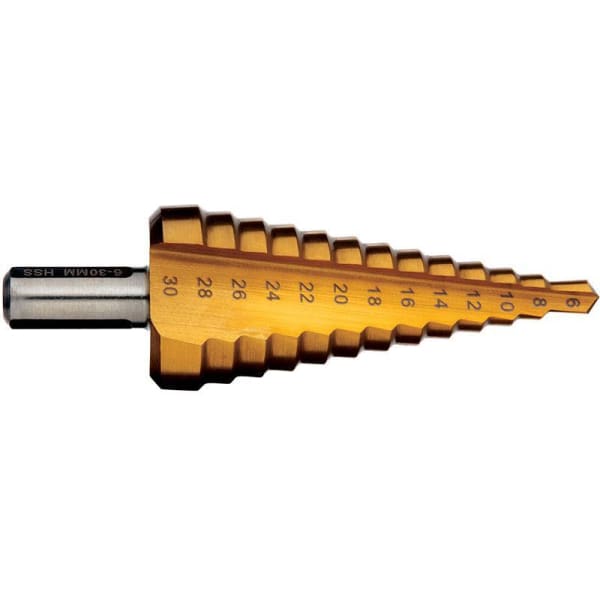ALPHA GOLD SERIES STEP DRILL 6-30MM - QWS - Welding Supply Solutions