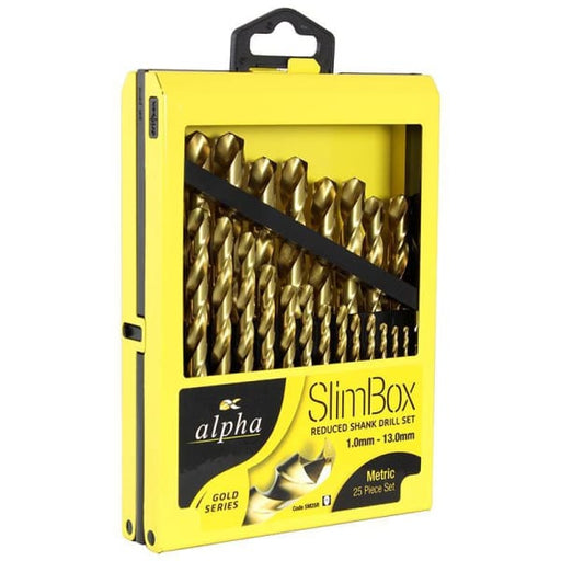 ALPHA METRIC DRILL SET 1-13MM 25 PCE - QWS - Welding Supply Solutions