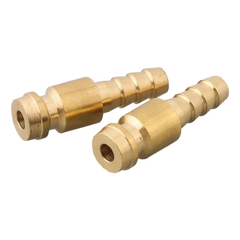 GAS & WATER QUICK CONNECT MALE FITTING 6MM BARB - QWS - Welding Supply Solutions
