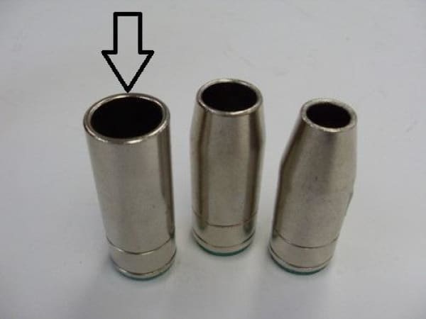 BINZEL STYLE MB25 GAS NOZZLE PARALLEL - QWS - Welding Supply Solutions
