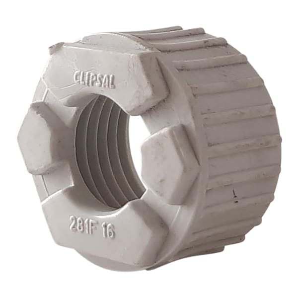 BUSHING LOCK NUT 16MM FEMALE - QWS - Welding Supply Solutions