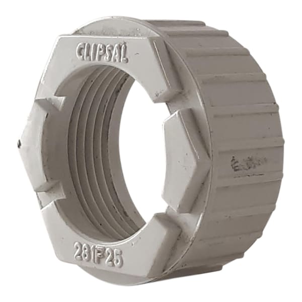 BUSHING LOCK NUT 25MM FEMALE - QWS - Welding Supply Solutions
