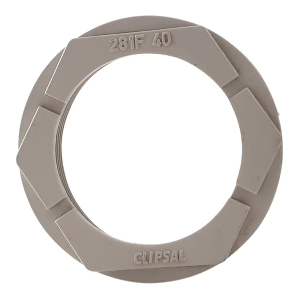 BUSHING LOCK NUT 40MM FEMALE - QWS - Welding Supply Solutions