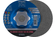 PFERD CC GRIND SOLID DISC 125MM SG STEEL - QWS - Welding Supply Solutions