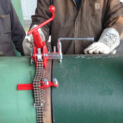 CHAIN CLAMP STEEL FOR PIPE RANGE 4"  - 20" - QWS - Welding Supply Solutions