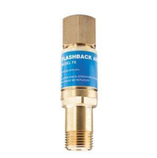 CIGWELD FLASHBACK ARRESTOR OXY F6 TORCH MOUNTED - QWS - Welding Supply Solutions