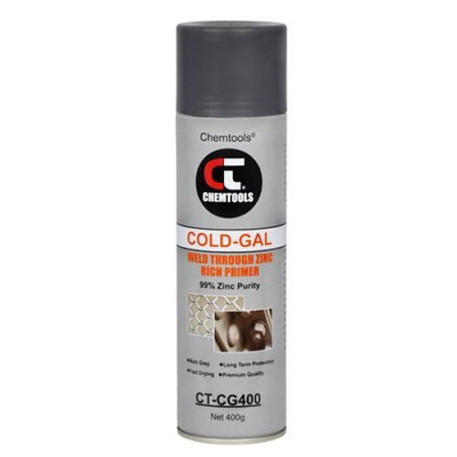 COLD-GALVANISING CHEMTOOLS 400GM AEROSOL - QWS - Welding Supply Solutions