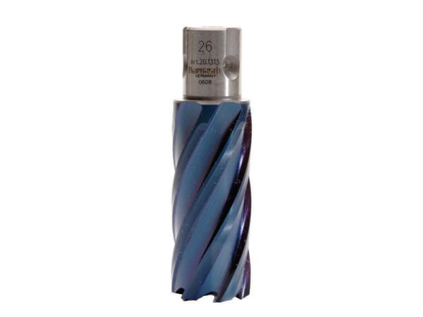 CORE DRILL 16MM X 25MM  DURA BLUE - QWS - Welding Supply Solutions