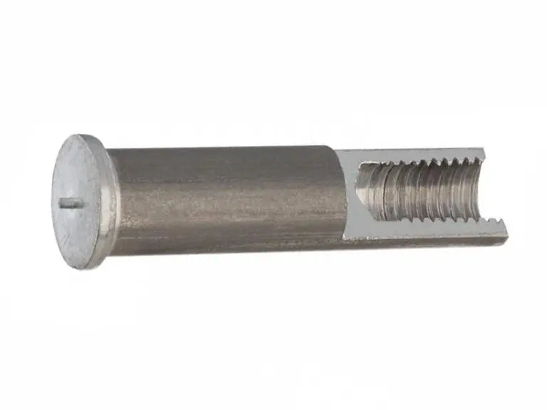 CD STUD S/S INTERNAL THREAD 10MM ID X 15MM LONG 100/PAK