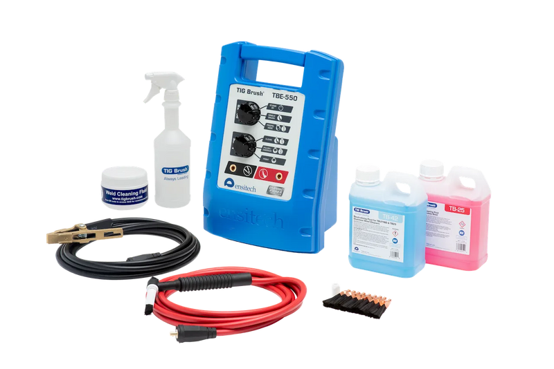 TIG BRUSH TBX-550 STANDARD KIT - QWS - Welding Supply Solutions