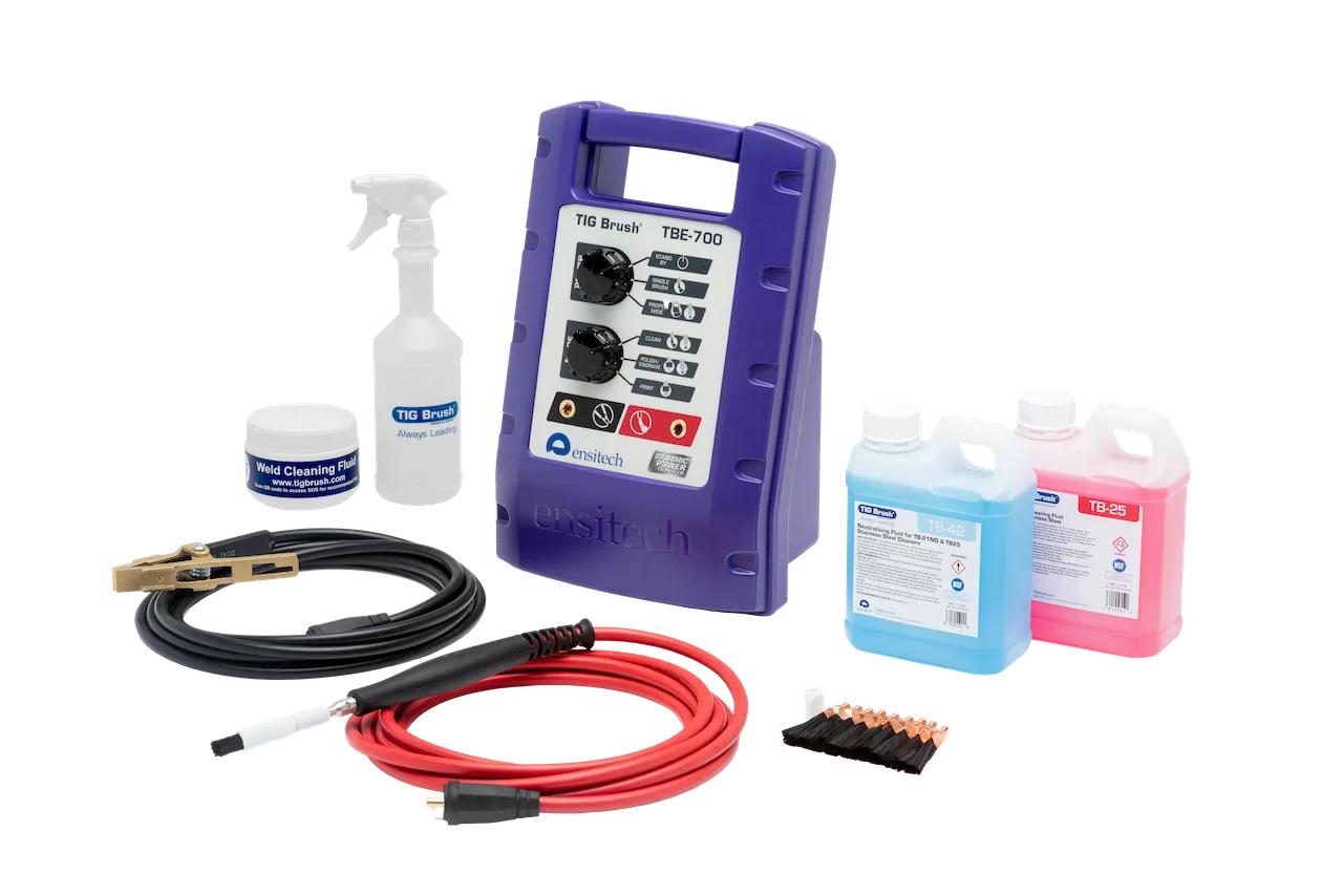 TIG BRUSH TBX-700 SLIMLINE PROPEL PASSIVATING SYSTEM 90AMP MAX