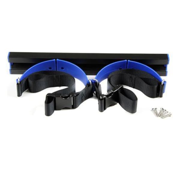 DUAL CYLINDER BRACKET 500MM TRACK SUITS G SIZE CYLINDER - QWS - Welding Supply Solutions