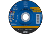 PFERD GRINDING DISC 125X7.2X22 GP D/C - QWS - Welding Supply Solutions