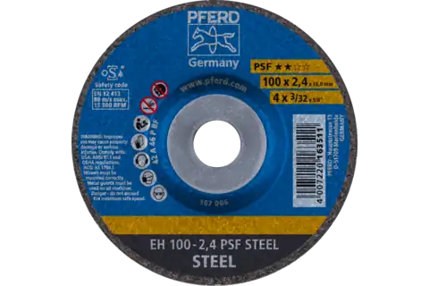 PFERD CUTTING DISC 100X2.4X22 GP D/C - QWS - Welding Supply Solutions
