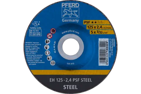 PFERD CUTTING DISC 125X2.4X22 D/C GP - QWS - Welding Supply Solutions