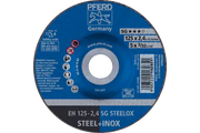 PFERD CUTTING DISC 125X2.4X22 D/C INOX - QWS - Welding Supply Solutions