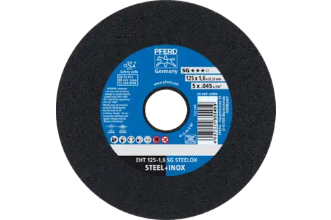PFERD CUTTING DISC 125X1.6X22 INOX - QWS - Welding Supply Solutions