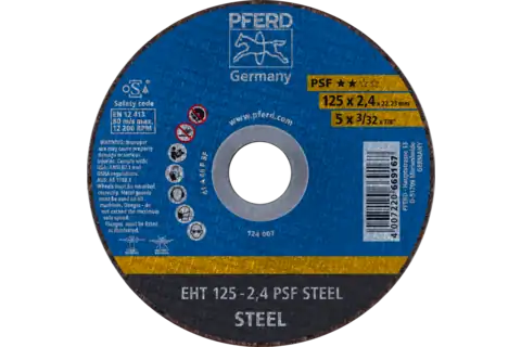 PFERD CUTTING DISC 125X2.4X22 GP - QWS - Welding Supply Solutions