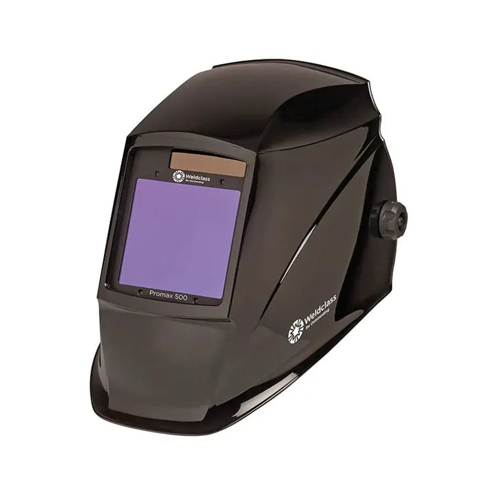 PROMAX 500 BLACK STEALTH AUTO HELMET - QWS - Welding Supply Solutions