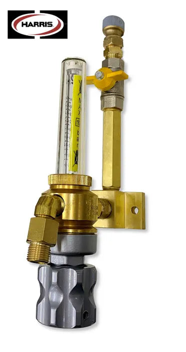 HARRIS REGULATED FLOWMETER MODEL 653 ARGON/CO2 FOR PIPELINE - QWS - Welding Supply Solutions