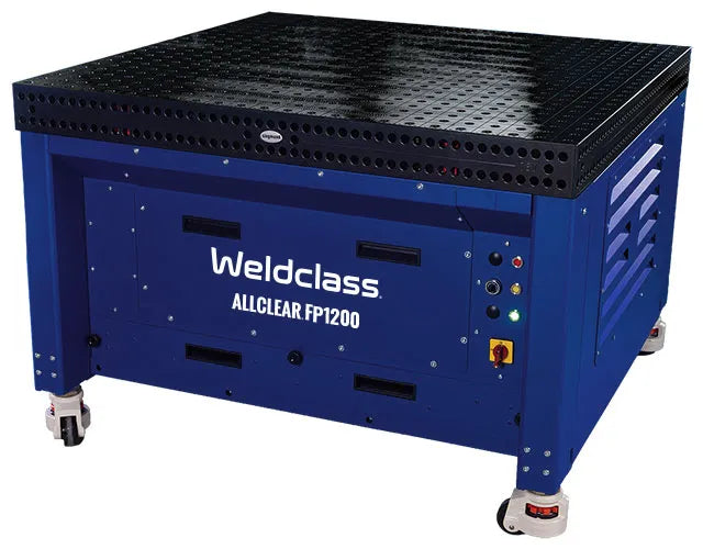 ALLCLEAR FP1200 DOWNDRAFT WITH FIXTURE POINT TABLE TOP 1200