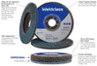 WELDCLASS FLAP DISC 125MM 40GRIT - QWS - Welding Supply Solutions