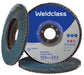 WELDCLASS FLAP DISC 125MM 40GRIT - QWS - Welding Supply Solutions