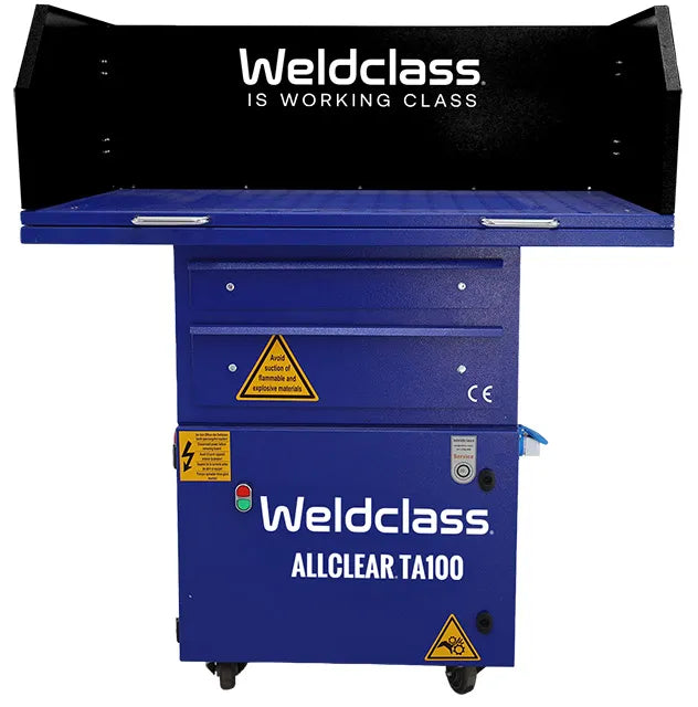 ALLCLEAR® TA100 GRINDING & WELDING TABLE WITH FUME EXTRACTOR