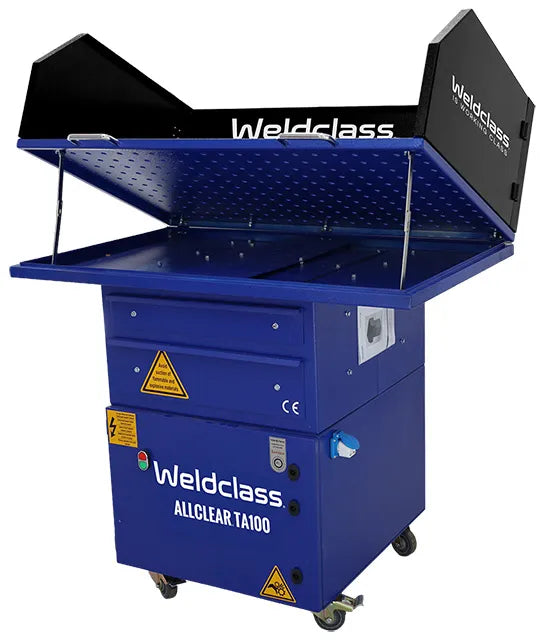 ALLCLEAR® TA100 GRINDING & WELDING TABLE WITH FUME EXTRACTOR