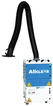 ALLCLEAR MA300 AUTO – MOBILE FUME EXTRACTOR SINGLE ARM - QWS - Welding Supply Solutions