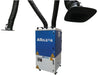ALLCLEAR MA350 AUTO – MOBILE FUME EXTRACTOR DUAL ARM - QWS - Welding Supply Solutions
