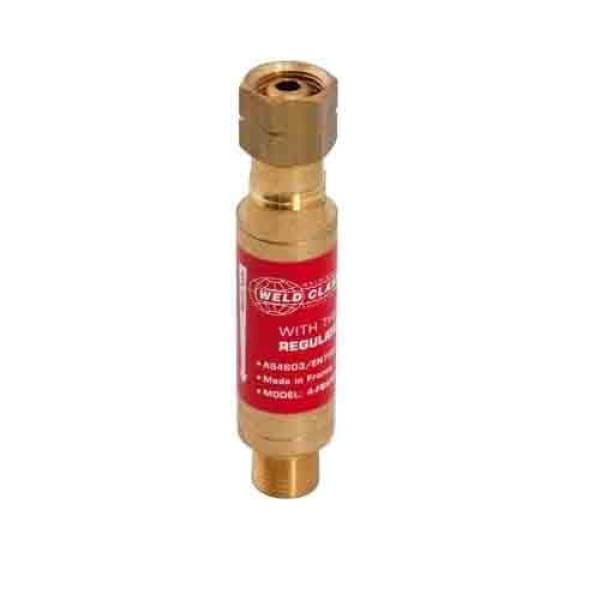 FLASHBACK ARRESTOR REG END ACET/FUEL (UFFAR) - QWS - Welding Supply Solutions