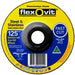 FLEXOVIT CUTTING DISC 125X3X22MM D/C IN 7412730 61341222 - QWS - Welding Supply Solutions