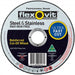 FLEXOVIT CUTTING DISC 230X1.9MM  INOX 15230019 - QWS - Welding Supply Solutions