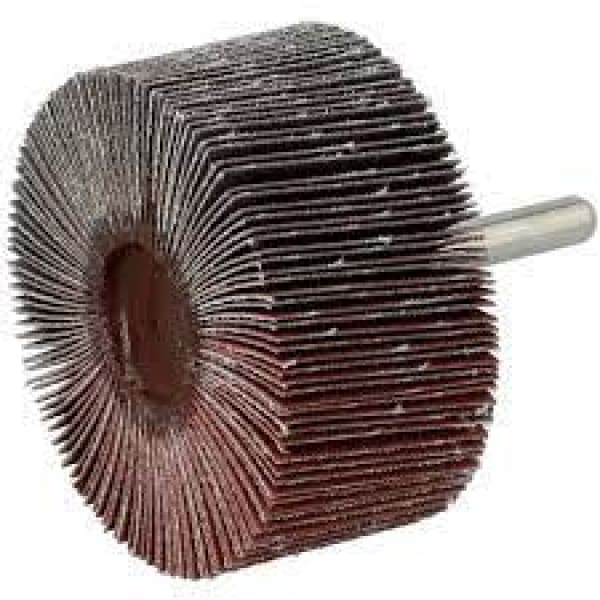 FLEXOVIT FLAP WHEEL 60X30MM P80 6MM SPINDLE CK382523 - QWS - Welding Supply Solutions