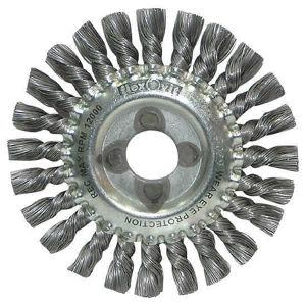 FLEXOVIT TWIST KNOT PIPELINE BRUSH SB180X6X22 W4700 - QWS - Welding Supply Solutions