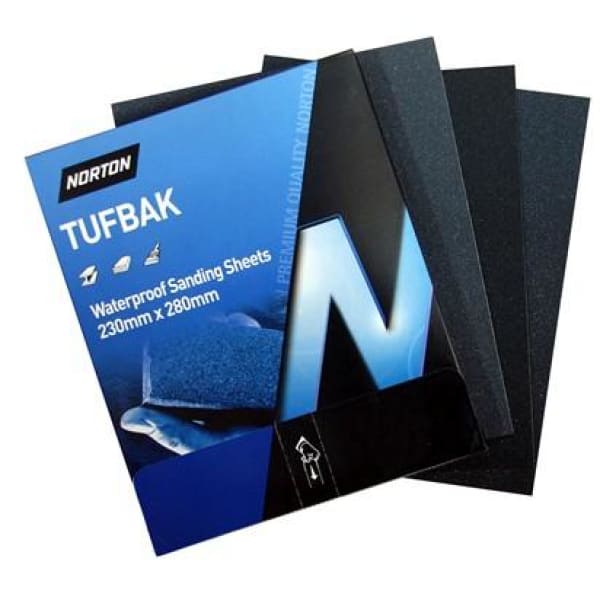 FLEXOVIT WATERPROOF PAPER TUFBAK 1200G 230X280 CC268240 - QWS - Welding Supply Solutions