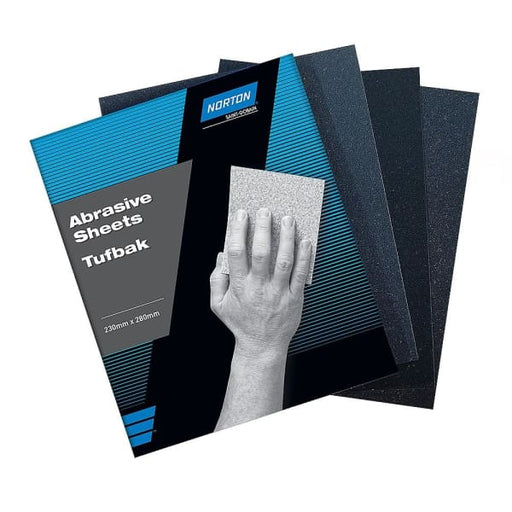 FLEXOVIT WATERPROOF PAPER TUFBAK 2000G 230X280 CC381381 - QWS - Welding Supply Solutions