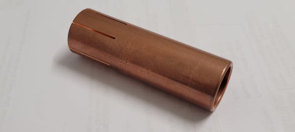 FRONIUS AL4000/AW5000 GAS NOZZLE D20X79 PARALLEL - QWS - Welding Supply Solutions