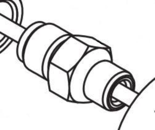 FRONIUS EURO CONNECT TO CABLE PART BRASS - QWS - Welding Supply Solutions