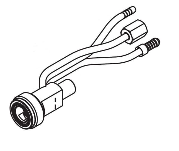 FRONIUS ROTATING CONNECTION  BRASS WATER P/P - QWS - Welding Supply Solutions