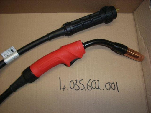 FRONIUS STYLE MIG TORCH AL4000 3.5M GAS COOLED 4.035.933.001 - QWS - Welding Supply Solutions