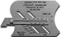 GAL ADJUSTABLE FILLET GAUGE - QWS - Welding Supply Solutions