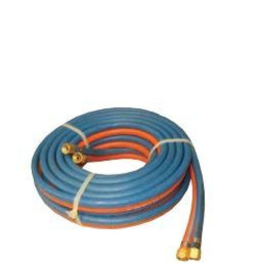 GAS HOSE SET TWIN OXY/LPG 10MM 15MTR WITH FITTINGS HARRIS - QWS - Welding Supply Solutions