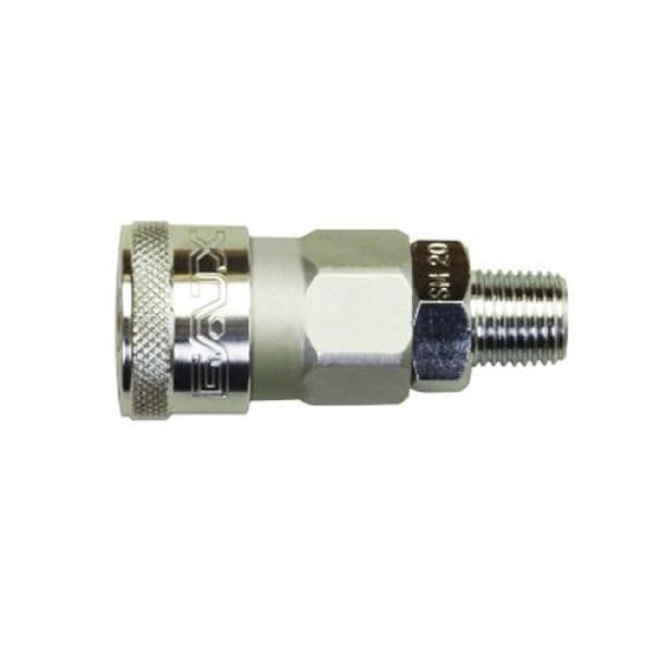 GATX / NITTO SOCKET MALE THREAD 3/8IN - QWS - Welding Supply Solutions