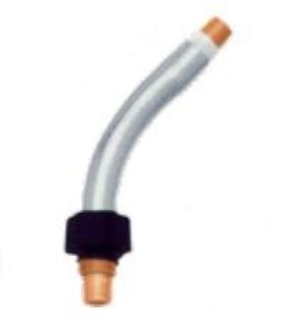 GENUINE BERNARD BODY TUBE 125MM 45DEG - QWS - Welding Supply Solutions
