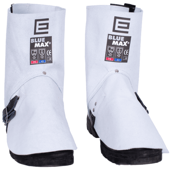GENUINE ELLIOTTS LEATHER WELDERS SPATS VELCRO RELEASE - QWS - Welding Supply Solutions