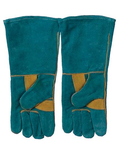 GLOVES WELDING LEFTIES PAIR LEATHER 406MM LONG WGX04 - QWS - Welding Supply Solutions