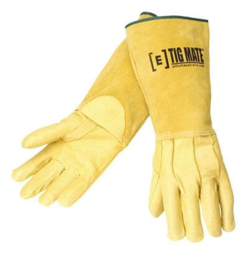 GLOVES WELDING TIGMATE LEATHER EXTENDED 16 INCH - QWS - Welding Supply Solutions