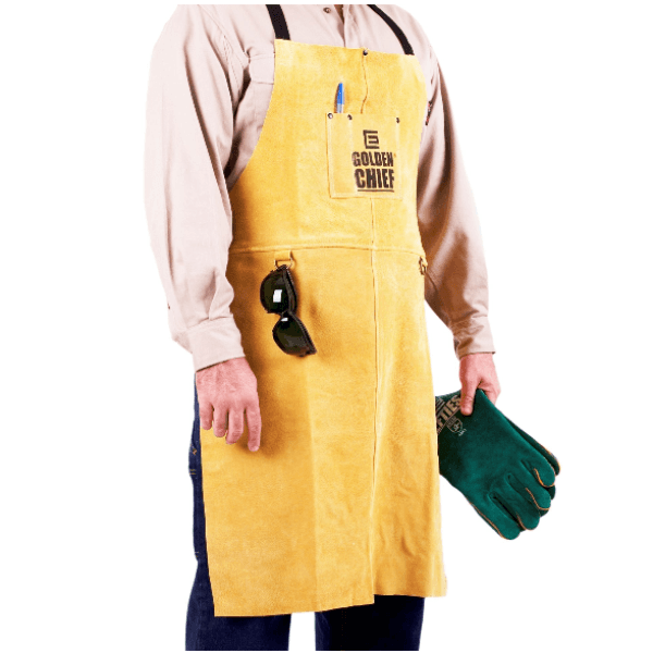 GOLDEN CHIEF PREMIUM APRON - QWS - Welding Supply Solutions